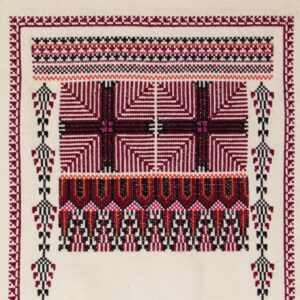 The art of traditional embroidery is widespread in Palestine.