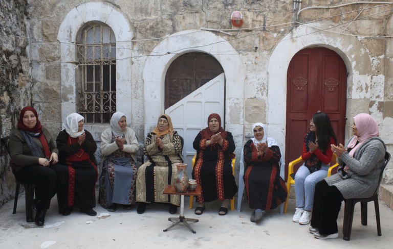 Palestinian Traditional Songs in Art center of Attara Village. Photos courtesy of UNESCO Ramallah Office.